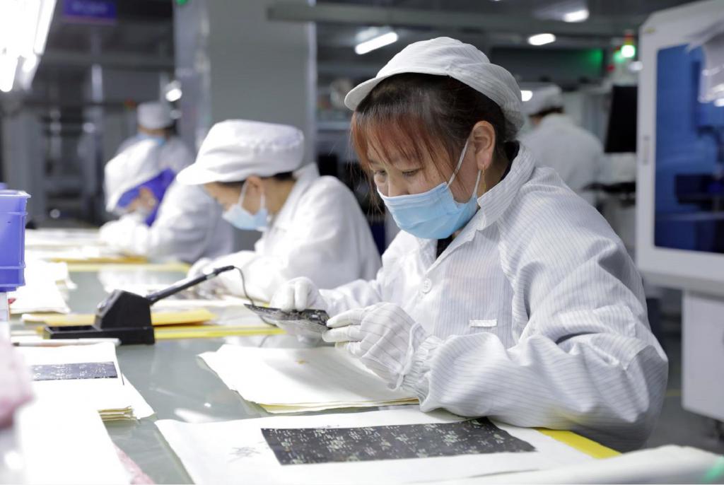 Lamp quality control department