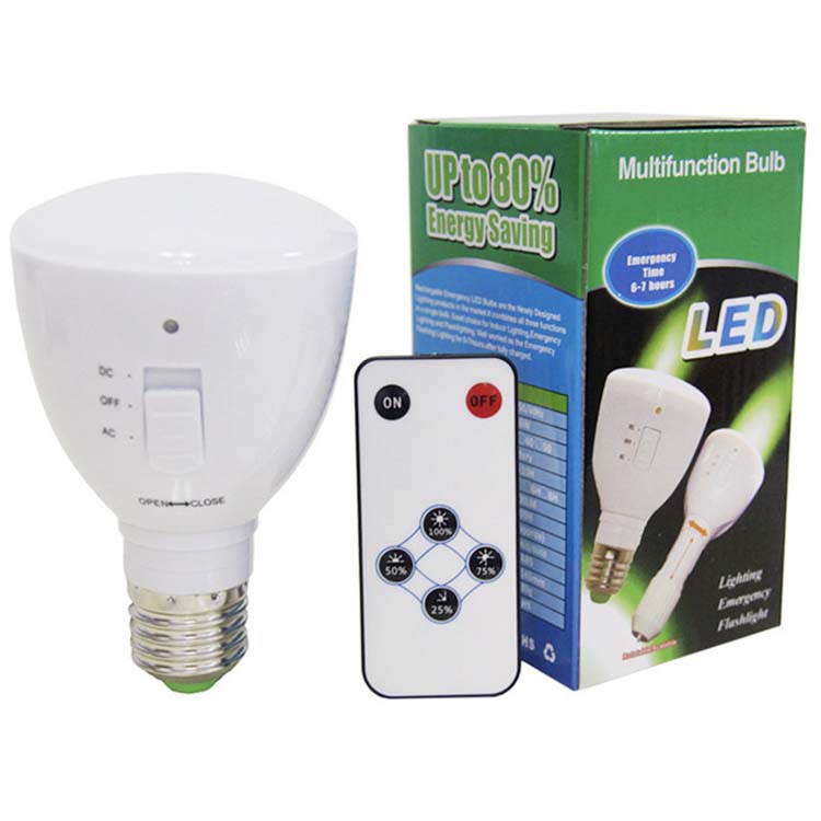 2 pack rechargeable led bulbs