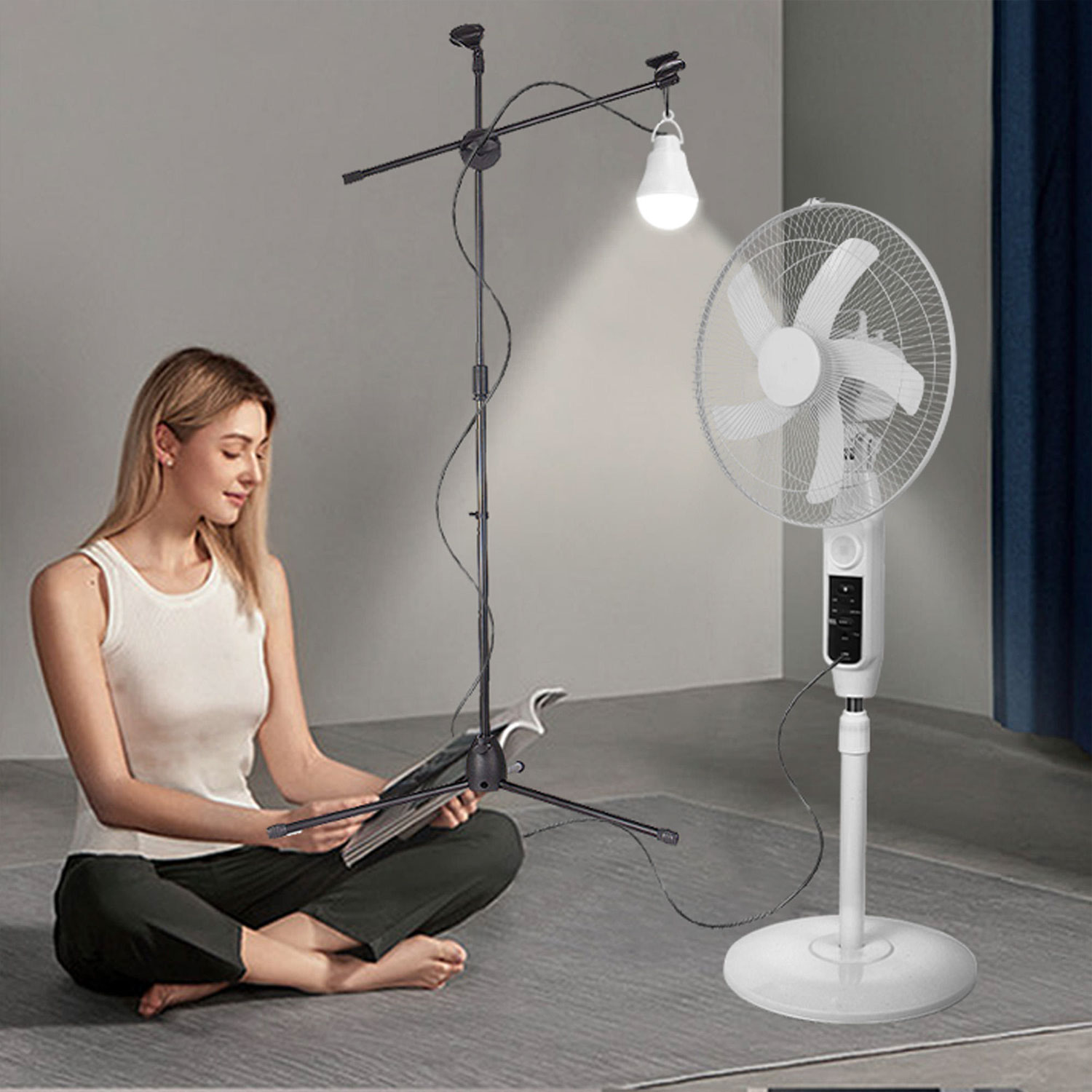 fan-with-solar-power