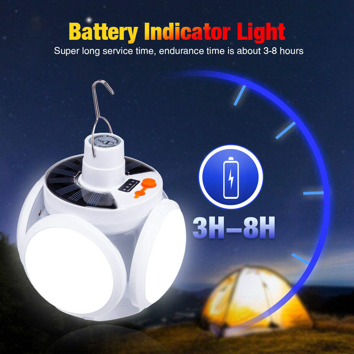 Best solar powered camping lantern