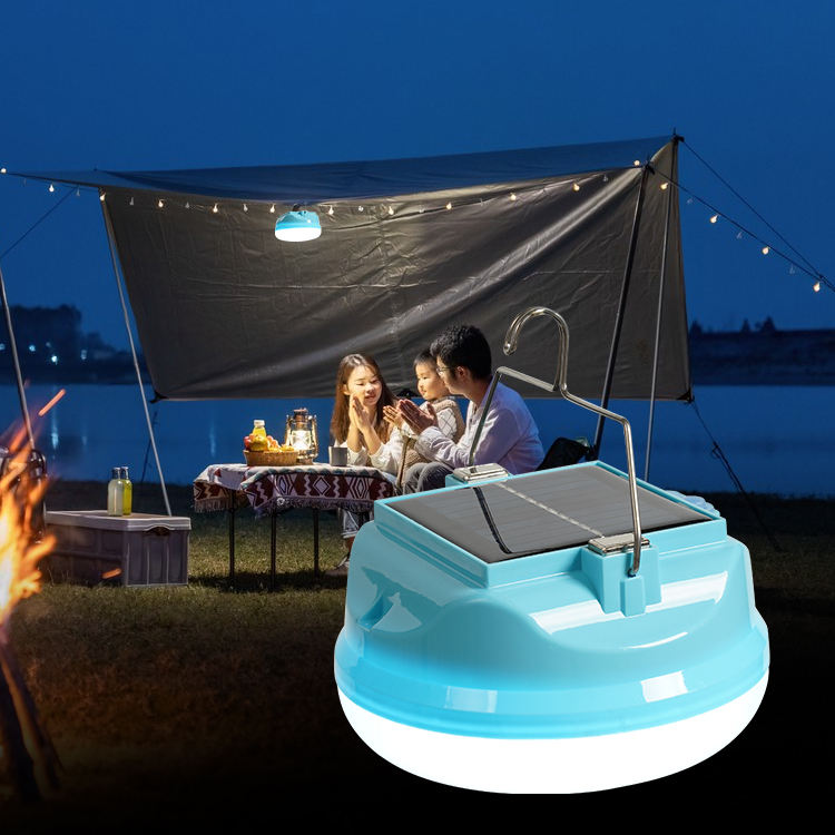 Decorative solar camping light