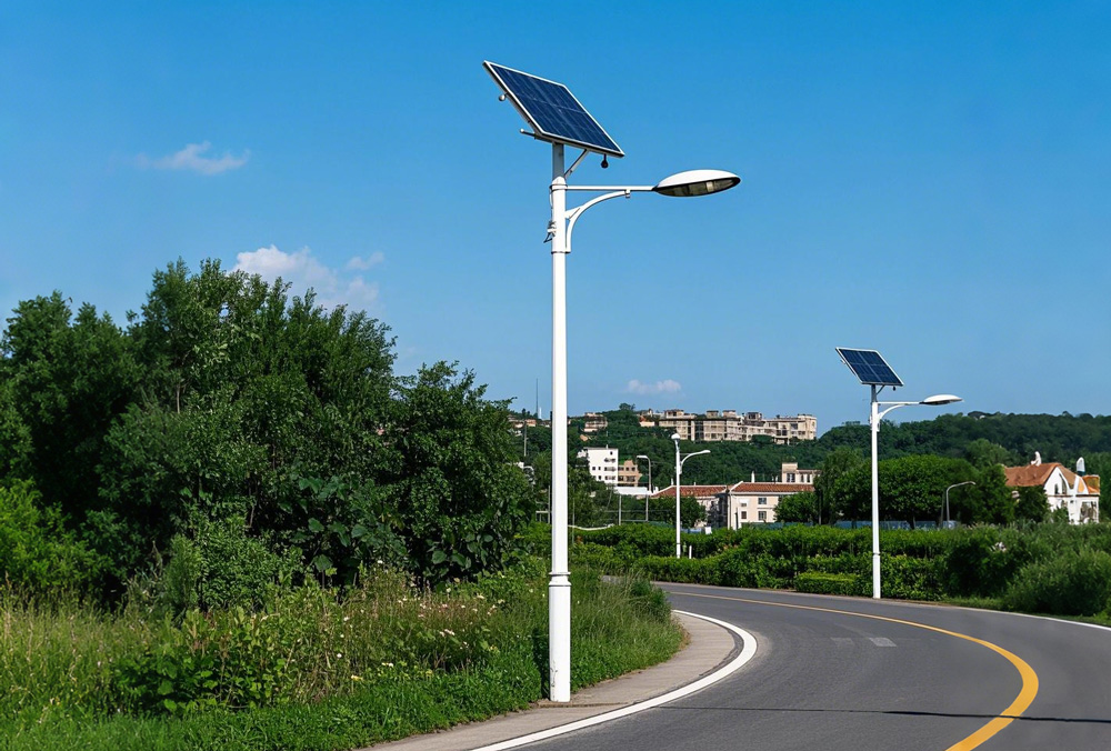 Installation Solar Street Lights